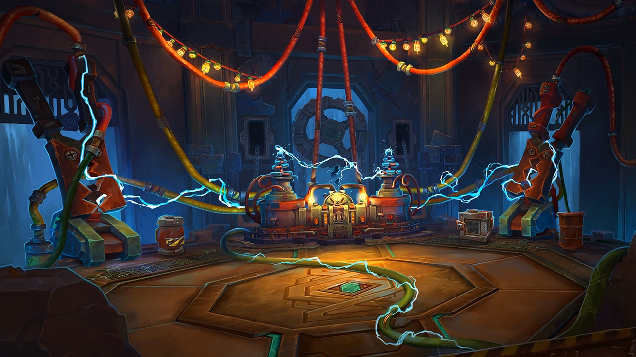 Operation: Floodgate dungeon interior in The War Within Season 2 Mythic+