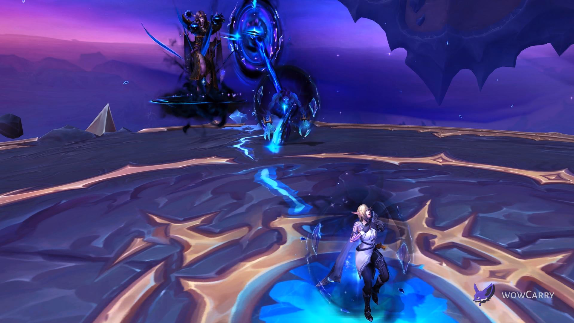 Alleria Windrunner during the Crown of the Cosmos encounter in The Voidspire