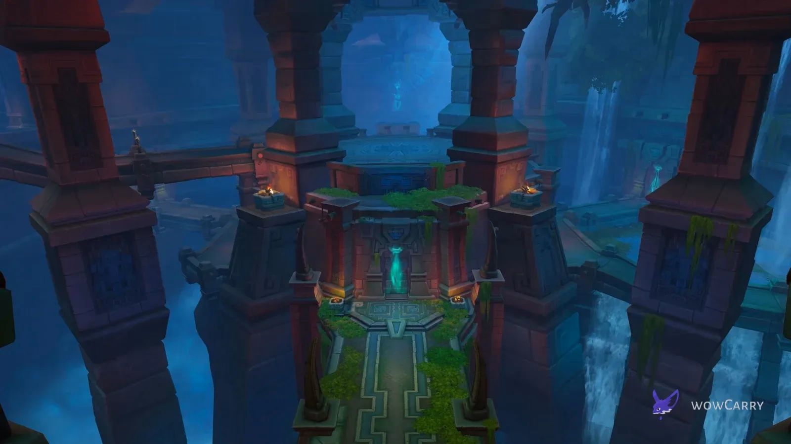Amani platforms and chambers in the Labyrinth of Kindo’jan
