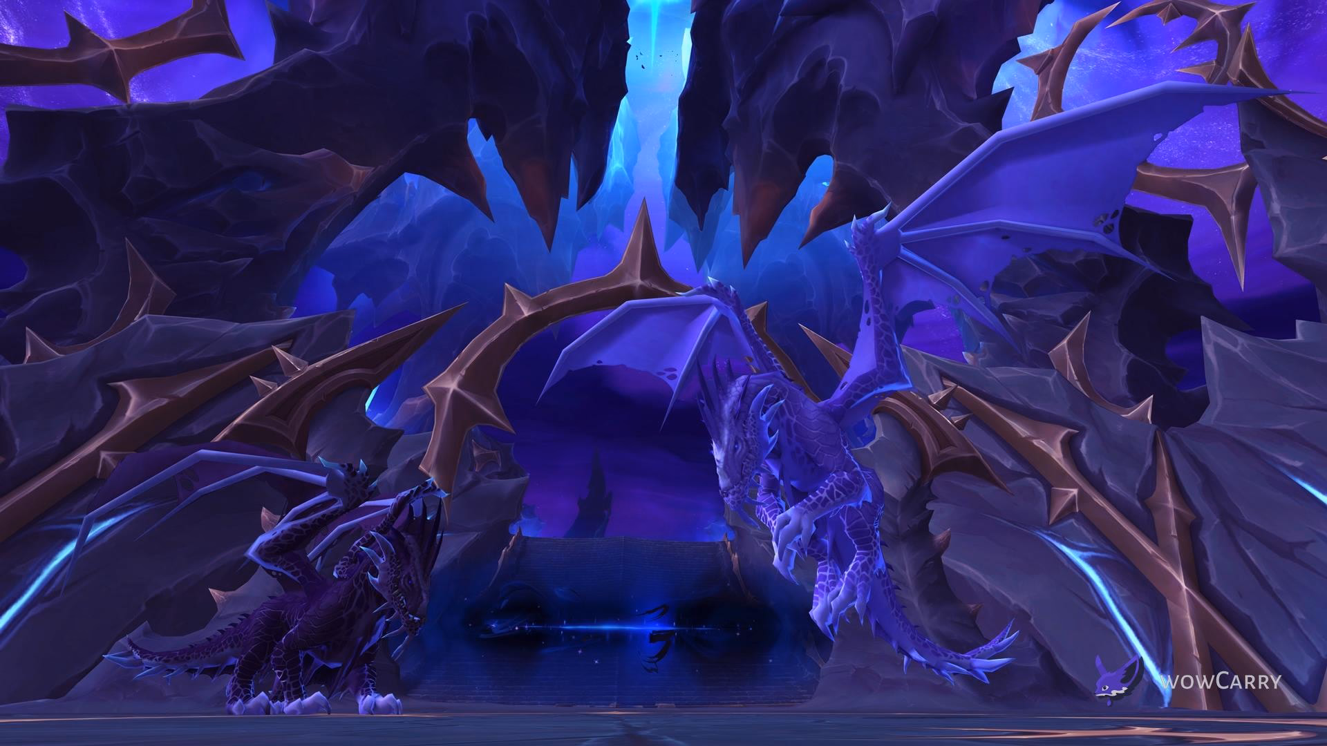 Vaelgor and Ezzorak, the void-corrupted twin red dragons of The Voidspire raid