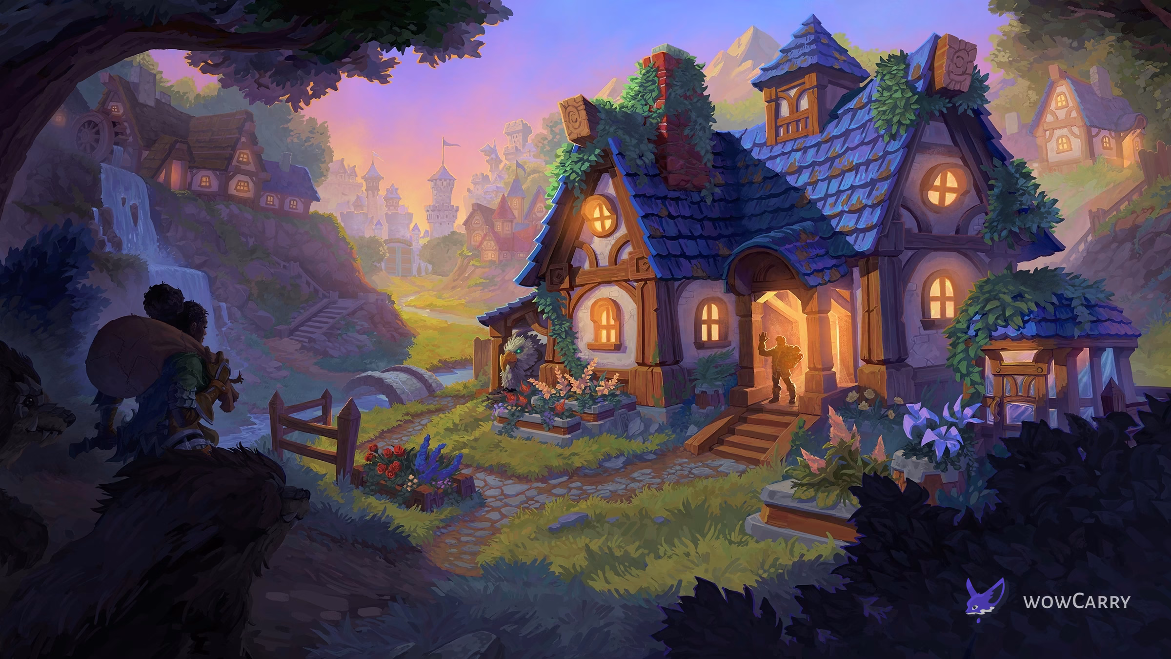 WoW Midnight Warband player housing plot