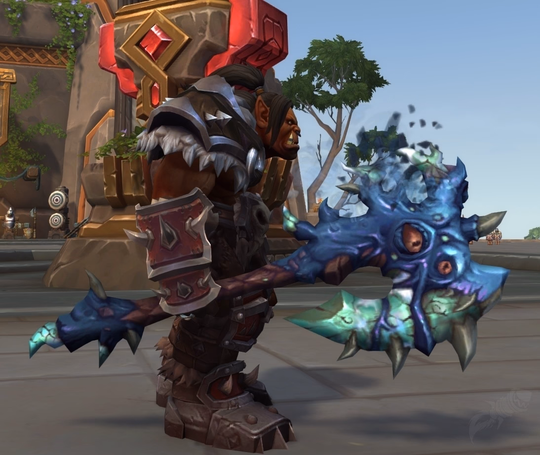 Xal'atoh Malformed Image of Gorehowl weapon recolor in Timerunning Pandaria
