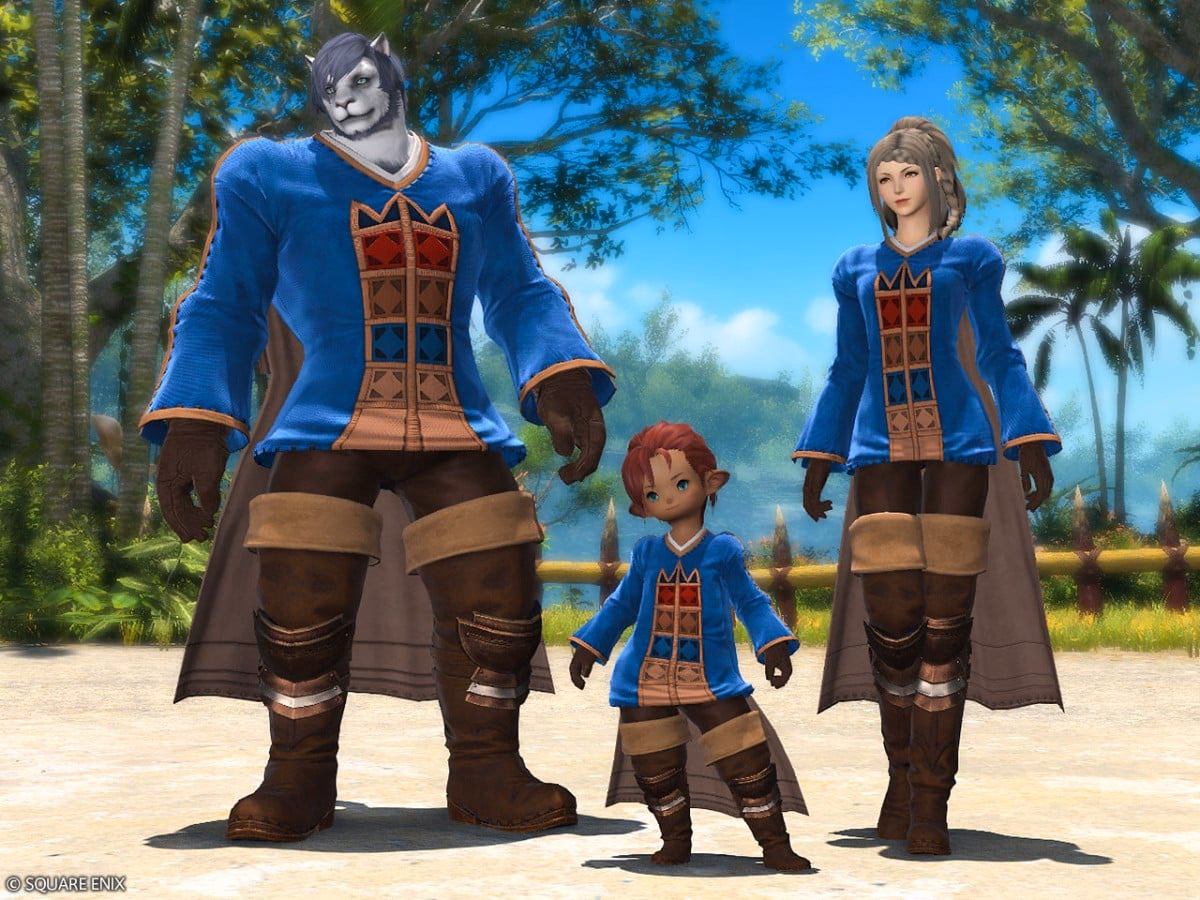 Ramza Attire outfit from the Final Fantasy Tactics collaboration in FFXIV