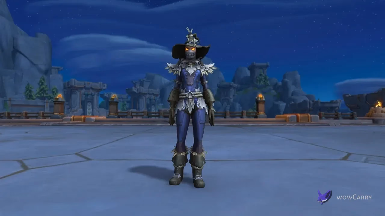 Patched Harvest Golem transmog in Blizzard’s official reward artwork