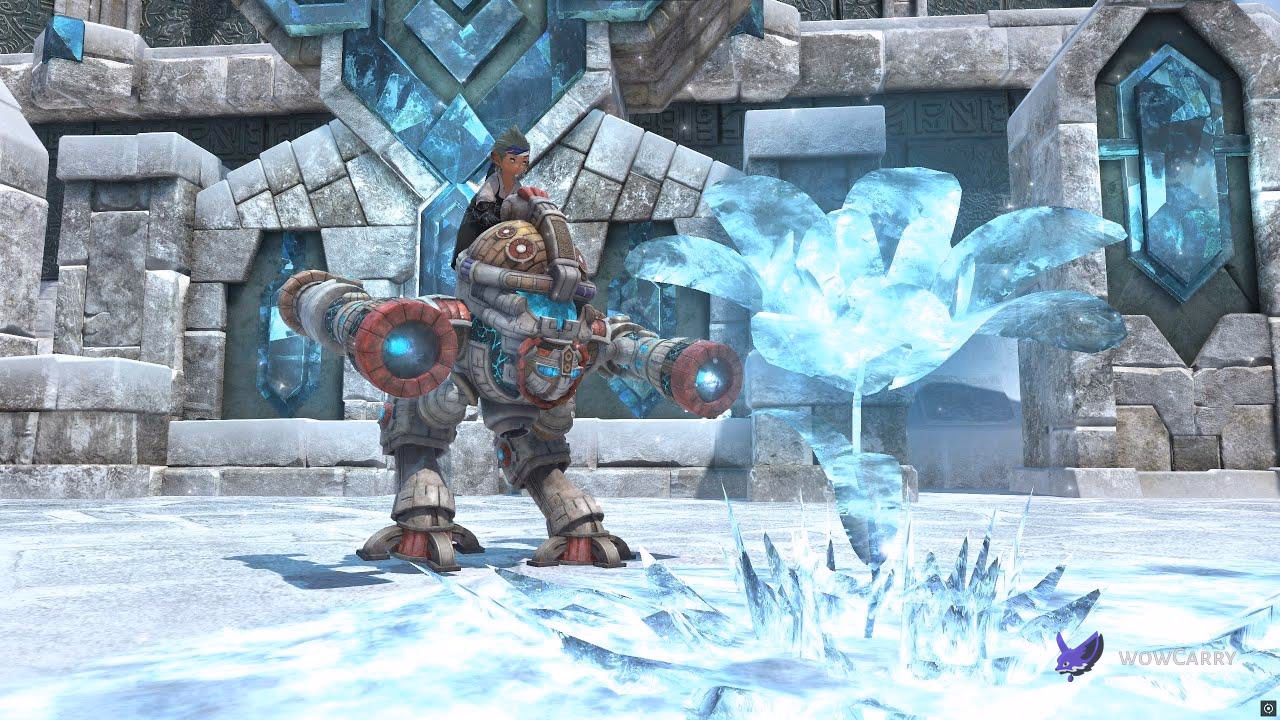Vurgar the Loyal stone golem mount in FFXIV Dawntrail from Yok Huy Sworn reputation