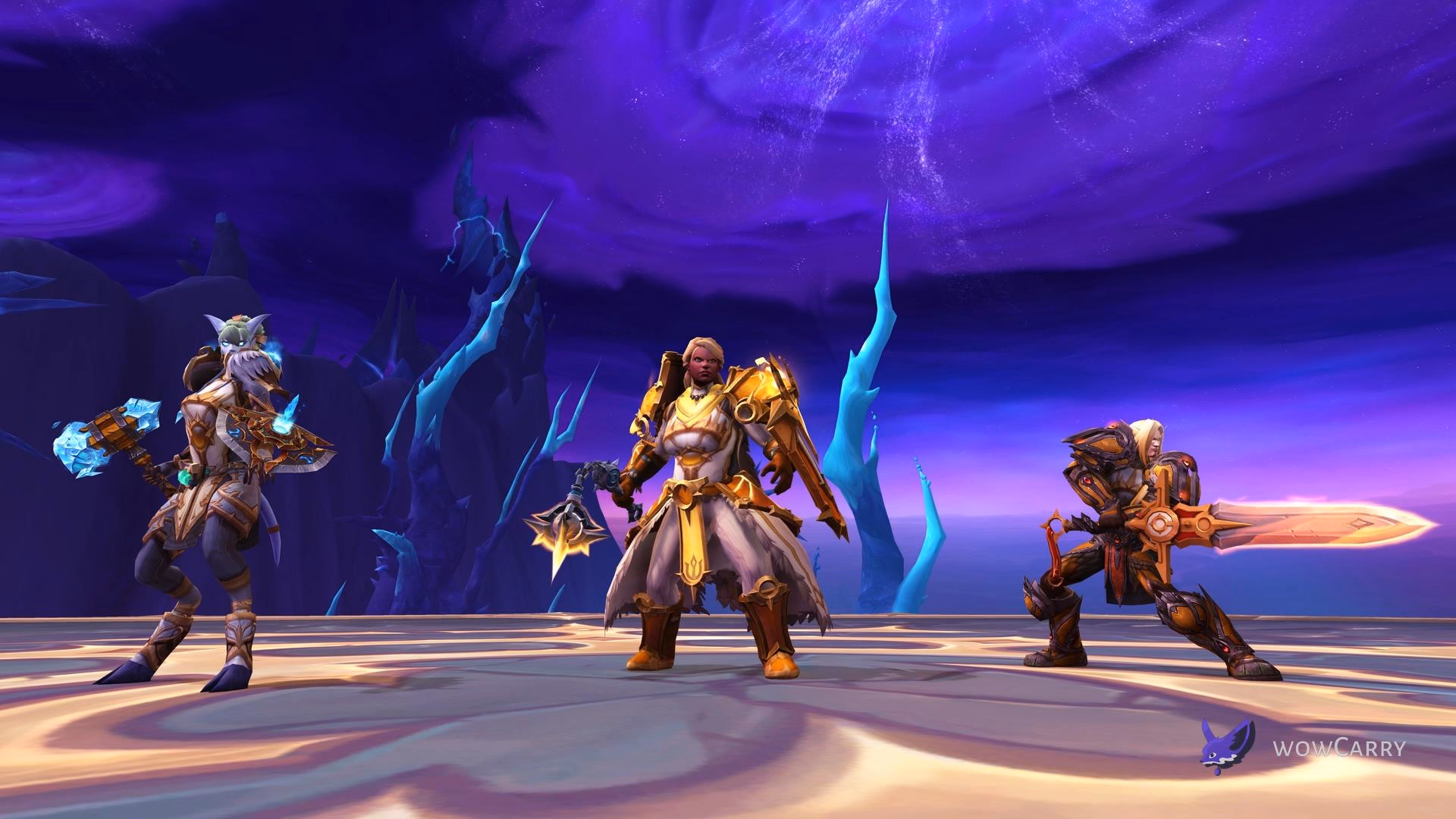 Lightblinded Vanguard paladin council encounter in The Voidspire raid
