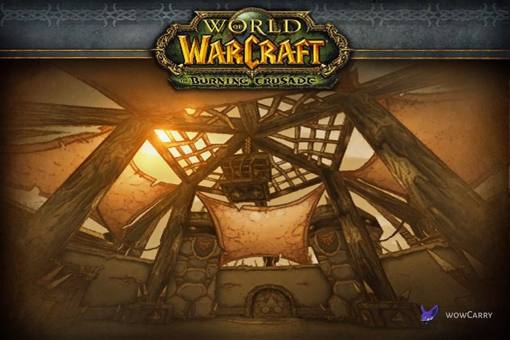 Nagrand Arena loading screen — WoW arena map