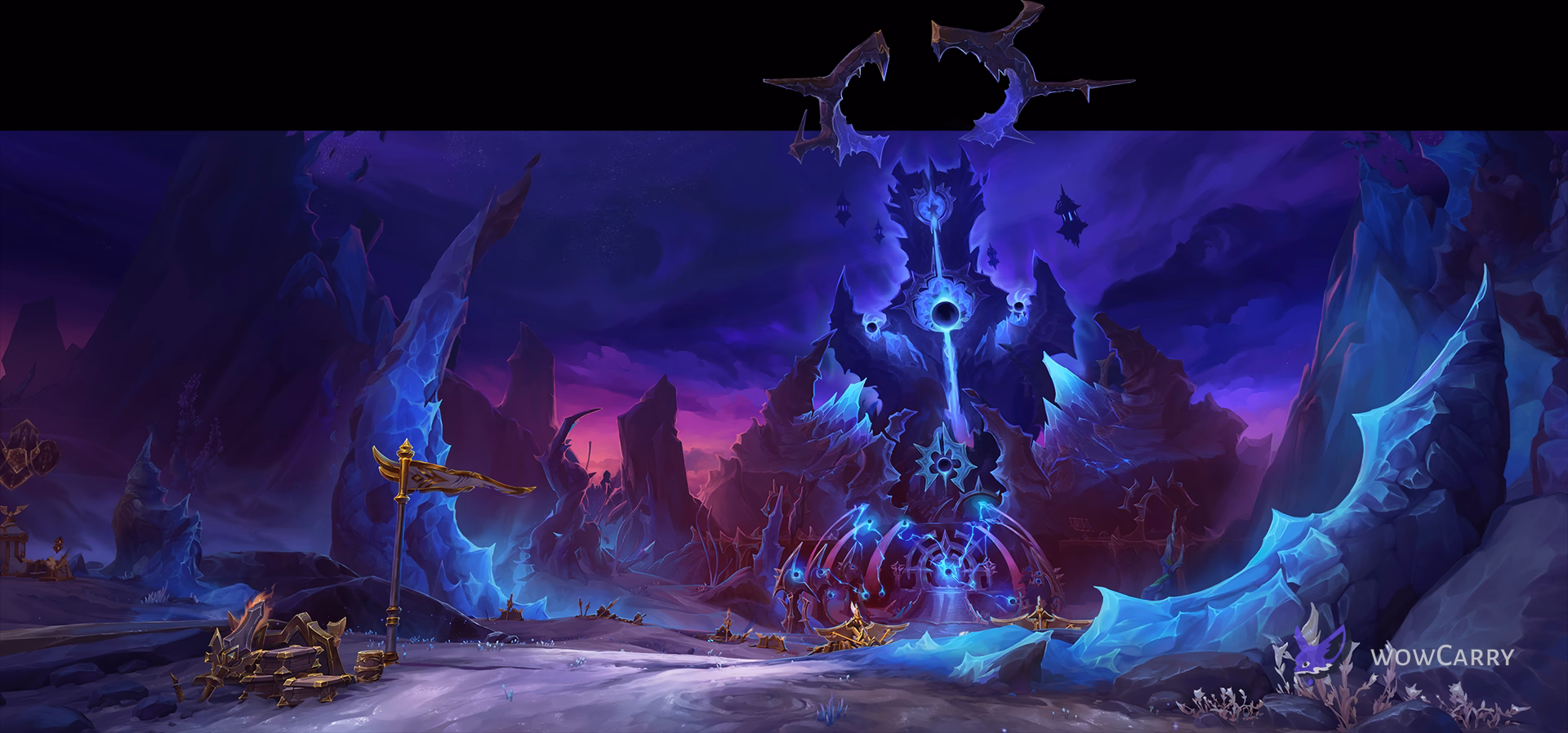The Voidspire raid exterior in Midnight Season 1