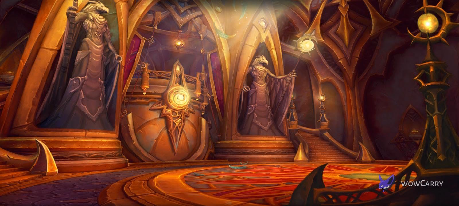 Skyreach atop the Spires of Arak, a legacy dungeon returning in WoW Midnight Season 1 Mythic+