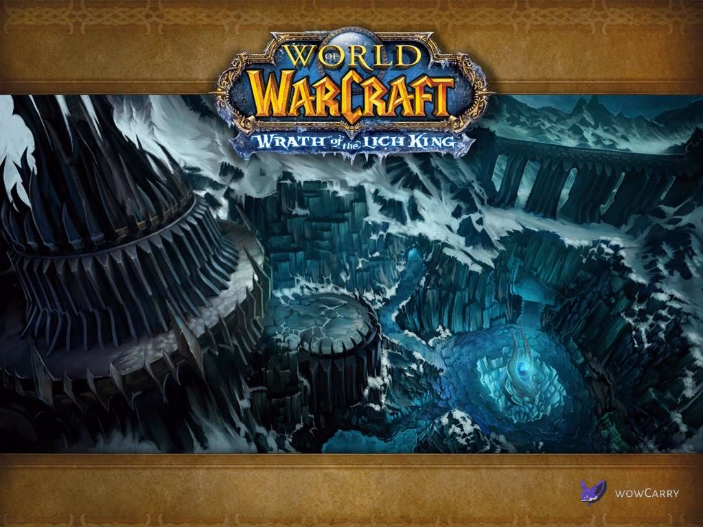 Pit of Saron loading screen showing the Saronite mines