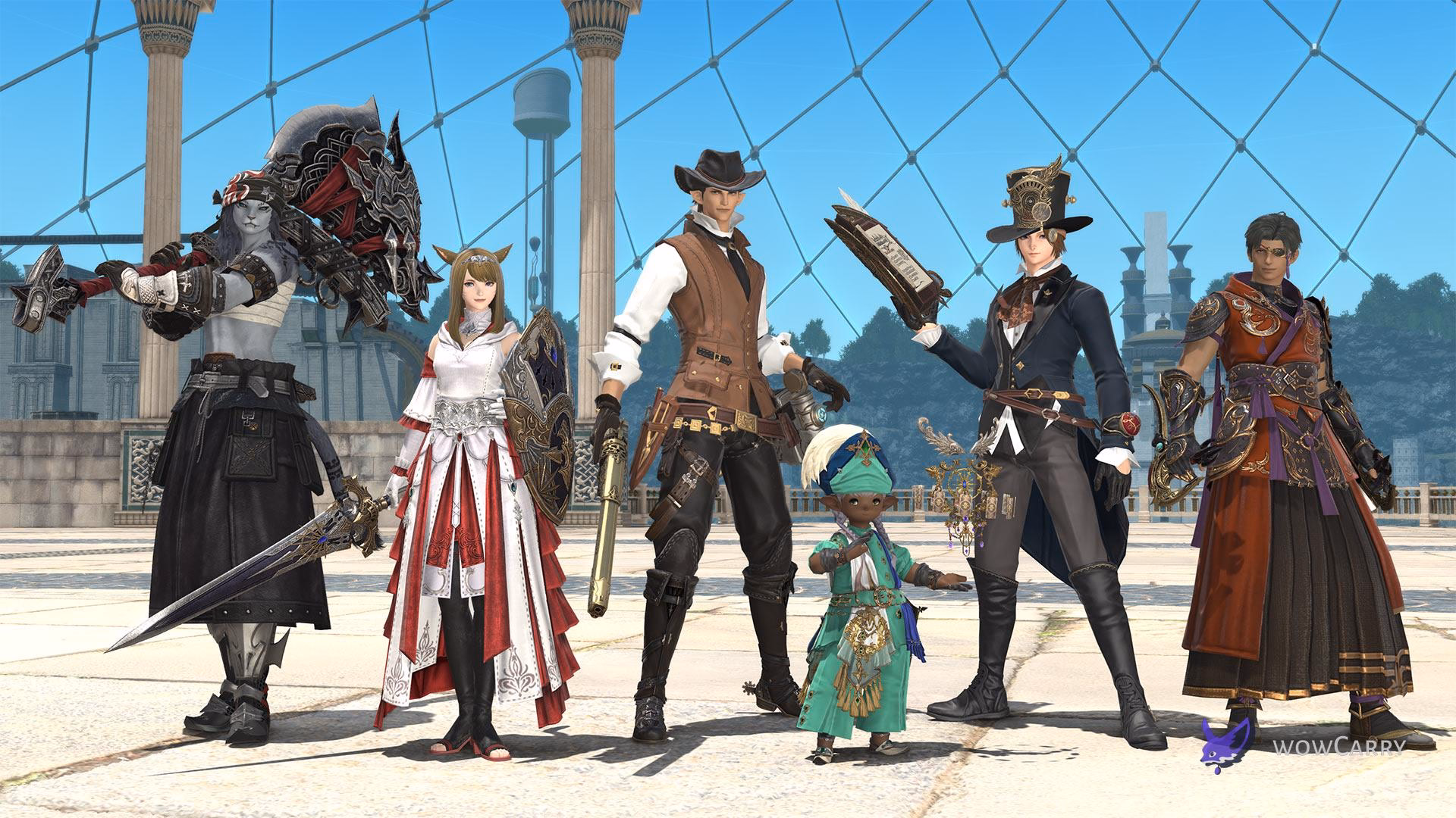 Final Fantasy XIV glamour system update showing unrestricted job appearance options